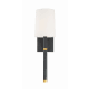 A thumbnail of the Crystorama Lighting Group WES-9901 Black / Antique Gold