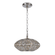 A thumbnail of the Crystorama Lighting Group 343-SA Antique Silver / Golden Gray Clear Hand Cut
