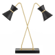 A thumbnail of the Currey and Company 6000-0898 Polished Brass / Oil Rubbed Bronze / Black