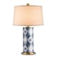 A thumbnail of the Currey and Company 6043 Blue, Gray and White / Contemporary Gold Leaf