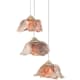 A thumbnail of the Currey and Company 9000-0675 Painted Silver / Silver Leaf / Natural Shell