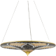 A thumbnail of the Currey and Company 9000-0797 Gold Leaf / Distressed Black / Distressed White