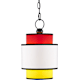 A thumbnail of the Currey and Company 9000-0943 Multi-Color / Satin Black