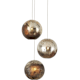A thumbnail of the Currey and Company 9000-1013 Antique Silver / Antique Gold / Matte Charcoal