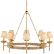 A thumbnail of the Currey and Company 9000-1143 Natural / Contemporary Gold Leaf