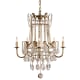 Currey and Company 9643 Rhine Gold Laureate Chandelier, Large with ...