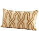 A thumbnail of the Cyan Design Twist And Turn Pillow Yellow
