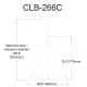 A thumbnail of the Dainolite CLB-266C Alternate Image
