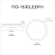 A thumbnail of the Dainolite FID-1630LEDFH Alternate Image