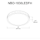 A thumbnail of the Dainolite NBO-1830LEDFH Alternate Image