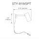 A thumbnail of the Dainolite STY-91WSPT-MW Alternate Image