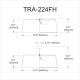 A thumbnail of the Dainolite TRA-224FH Alternate Image