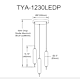 A thumbnail of the Dainolite TYA-1230LEDP Alternate Image
