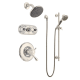 A thumbnail of the Delta Leland Monitor 17 Series Shower Package Brilliance Stainless