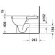 A thumbnail of the Duravit 017009 Technical Drawing 2