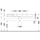 A thumbnail of the Duravit 032912 Technical Drawing 2