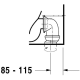 A thumbnail of the Duravit 210109 Technical Drawing 6