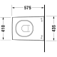 A thumbnail of the Duravit 210109 Technical Drawing 1