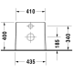 A thumbnail of the Duravit 210109 Technical Drawing 3