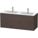 A thumbnail of the Duravit LC6258 Brushed Dark Oak