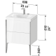 A thumbnail of the Duravit XV4709P-0HOLE Alternate view
