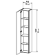 A thumbnail of the Duravit DN1274L Azure / Terra