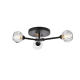 A thumbnail of the Elegant Lighting 3508F18 Black / Clear