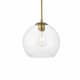 A thumbnail of the Elegant Lighting LD2212 Brass / Clear