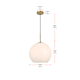 A thumbnail of the Elegant Lighting LD2217 Alternate Image