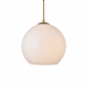 A thumbnail of the Elegant Lighting LD2225 Brass / Frosted White