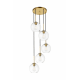 A thumbnail of the Elegant Lighting LD2226 Brass / Clear