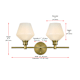 A thumbnail of the Elegant Lighting LD2313 Alternate Image