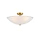 A thumbnail of the Elegant Lighting LD2349 Brass / Frosted White