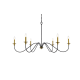 A thumbnail of the Elegant Lighting LD5056D48 Brass and Black
