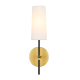 A thumbnail of the Elegant Lighting LD6004W5 Brass / Black