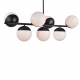 A thumbnail of the Elegant Lighting LD6134 Black / Frosted White