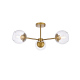 A thumbnail of the Elegant Lighting LD648F26 Brass / Clear