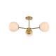 A thumbnail of the Elegant Lighting LD649F26 Brass / White