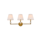 A thumbnail of the Elegant Lighting LD7023W24 Brass / White