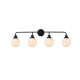 A thumbnail of the Elegant Lighting LD7036W38 Black / Frosted