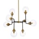 A thumbnail of the Elegant Lighting LD7039D36 Black / Brass