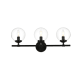 A thumbnail of the Elegant Lighting LD7302W24 Black / Clear