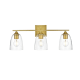 A thumbnail of the Elegant Lighting LD7309W24 Brass / Clear