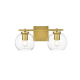 A thumbnail of the Elegant Lighting LD7311W15 Brass / Clear