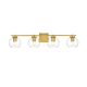 A thumbnail of the Elegant Lighting LD7311W34 Brass / Clear