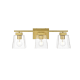 A thumbnail of the Elegant Lighting LD7312W23 Brass / Clear