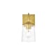 A thumbnail of the Elegant Lighting LD7313W5 Brass / Clear