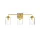 A thumbnail of the Elegant Lighting LD7314W23 Brass / Clear