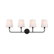 A thumbnail of the Elegant Lighting LD7322W36 Black / Clear