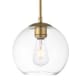 A thumbnail of the Elegant Lighting LDPG2206 Brass